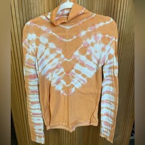 Tie Dye Free People Turtleneck